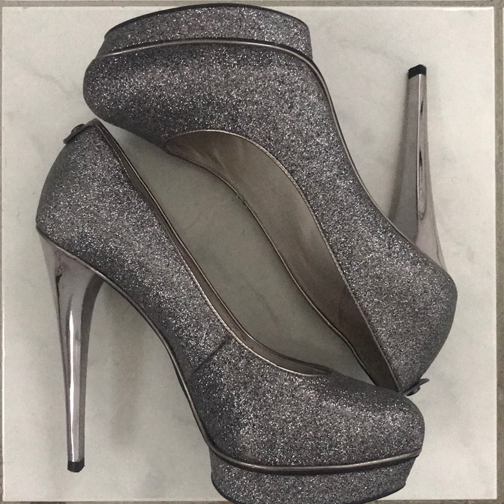 Pewter Pumps